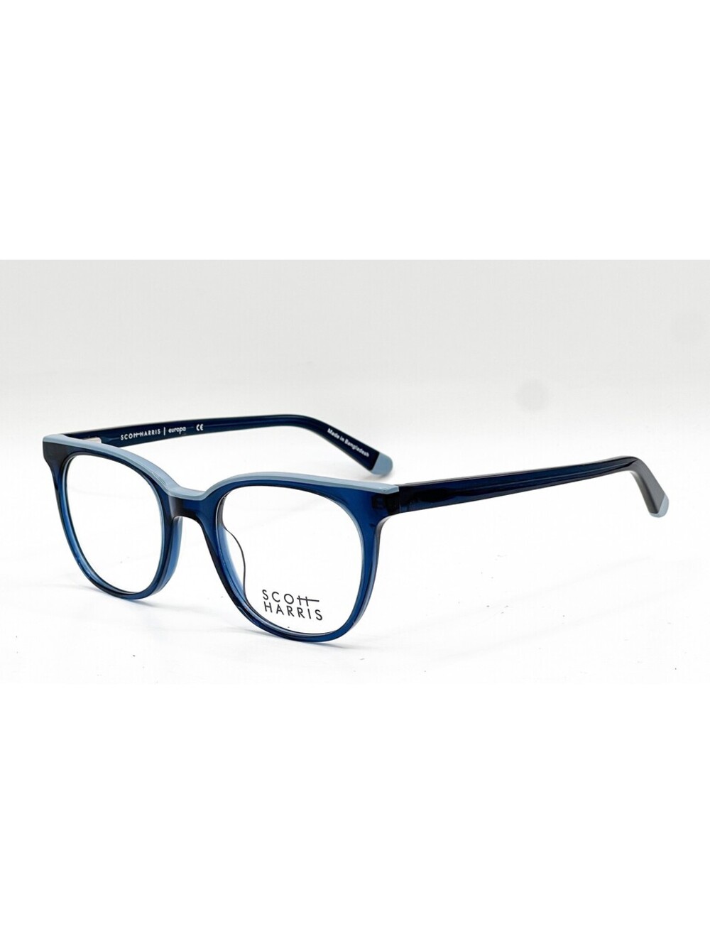 Scott Harris Sh-622 C2 Blue Authentic Eyeglasses 49-20-140